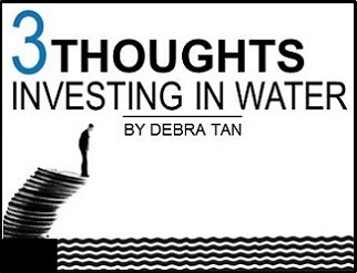 Investing in Water - 3 Thoughts